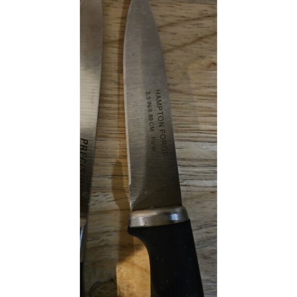 5 Lot: Knife Set Hamilton Forge 4pc &1 Precision - Picture 10 of 10